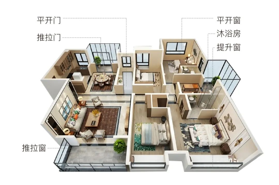 從新時(shí)代人居需求出發(fā)，億合門窗繪就美好生活的滿分圖鑒